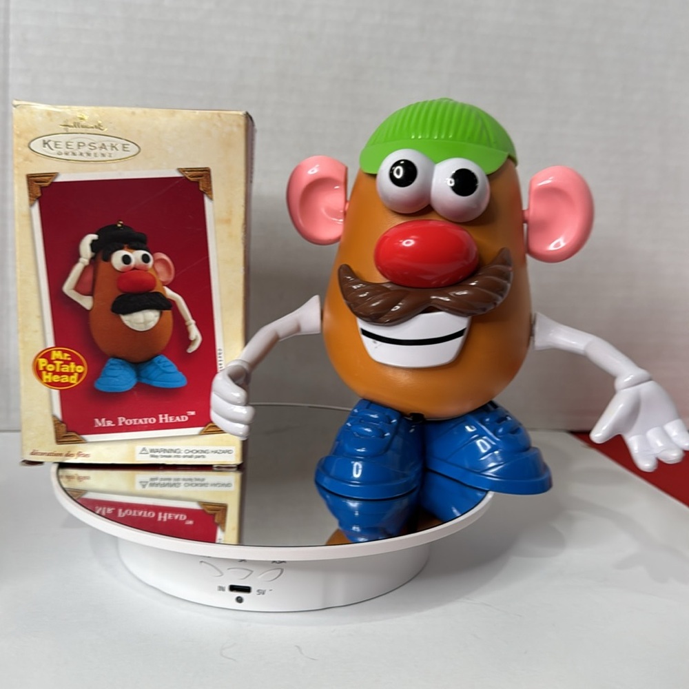 Hallmark Keepsake Mr. Potato Head ornament AND Toy Toy Story Disney Pixar 1997